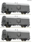 Roco 6600140 - H0 - 3-tlg. Set Kühlwagen, ÖBB, Ep. IV